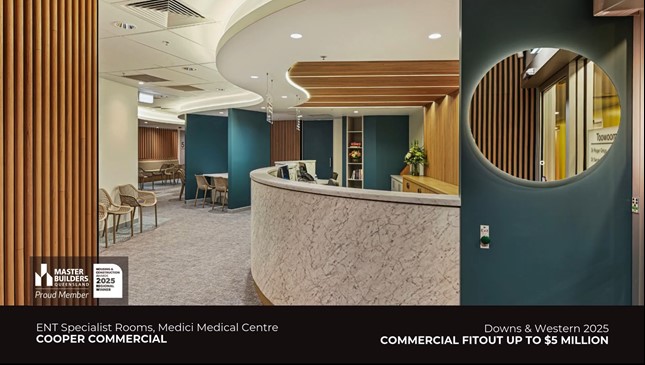 Cooper Commercial Medici centre fit-out