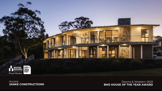 Janke Constructions Aurora home, Verve Home of the Year project