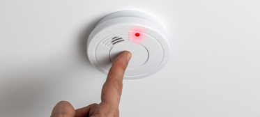 Photoelectric smoke alarm installed by Southern Stars